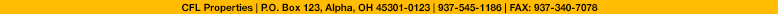 CFL Properties Contact Information
